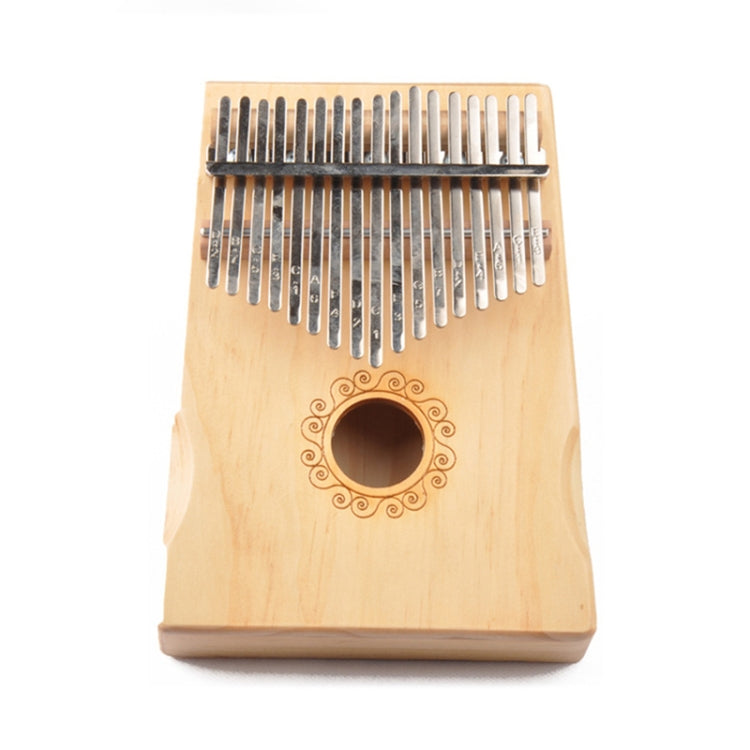 17-Tone Thumb Piano Kalimba Beginners Introduction Finger Piano, Colour: Wooden - Keyboard Instruments by PMC Jewellery | Online Shopping South Africa | PMC Jewellery