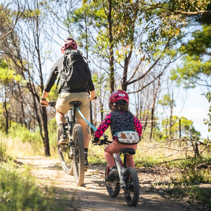 ZXCQYS-L Bicycle Tow Rope Mountain Bike Parent-Child Pull Rope Portable Tow Rope(Red) - Others by PMC Jewellery | Online Shopping South Africa | PMC Jewellery