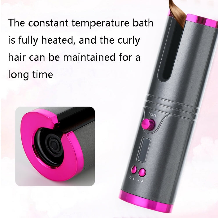 Portable USB Charging Wireless Curler Lazy Automatic Curling Rod(Patented Gray) - Hair Curler by PMC TechLife | Online Shopping South Africa | PMC TechLife