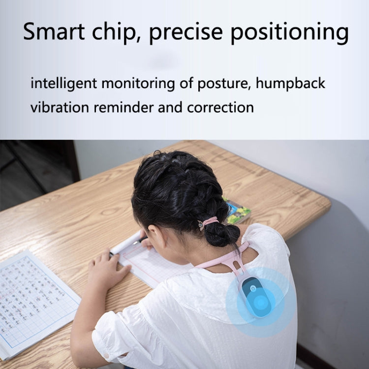 Children Intelligent Posture Correction Vibration Reminder Hunchback Correction Belt Hanging Neck Induction Back Straightening Device, Specification: Ordinary Version(Blue) - Corrector by PMC Jewellery | Online Shopping South Africa | PMC Jewellery