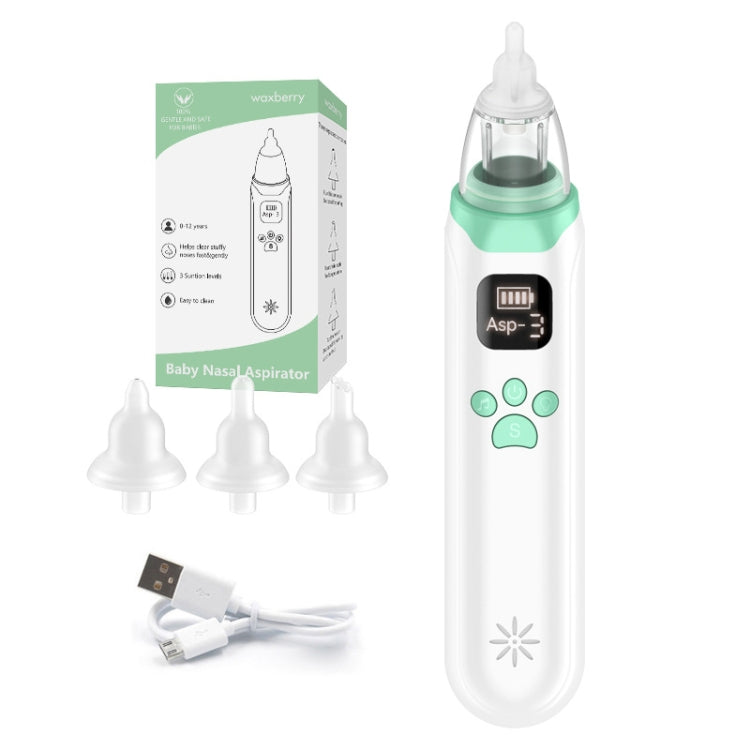 Infant Electric Nasal Aspirator With 3-gear Adjustable Nasal Clearer(White) - Baby Care by PMC Jewellery | Online Shopping South Africa | PMC Jewellery