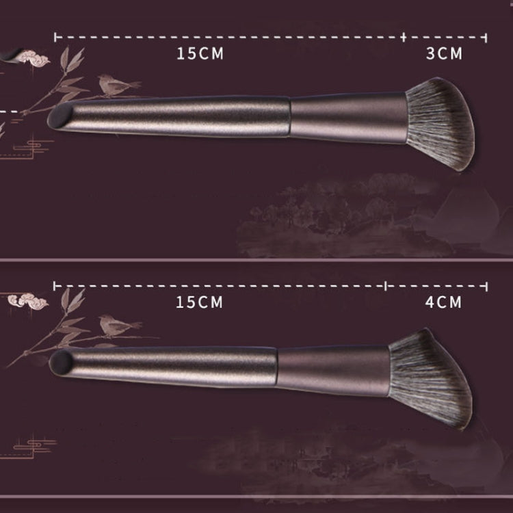 Makeup Brush Beginner Trimming Loose Powder Brush Eye Shadow Brush Makeup Brush,Style： Single Contour Brush - Makeup Brushes by PMC Jewellery | Online Shopping South Africa | PMC Jewellery