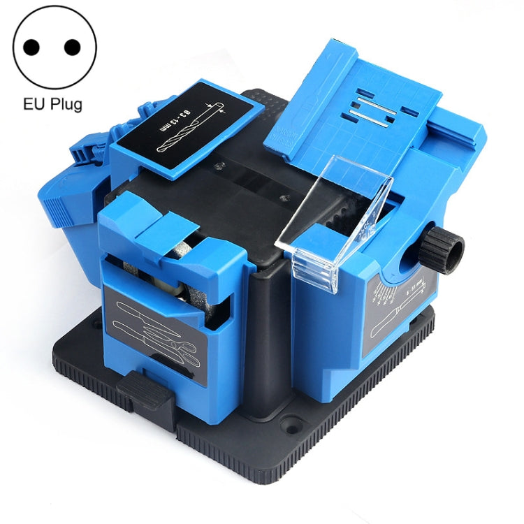 Electric Household Knife Sharpener Scissors Fruit Knife Drill Bit Sharpener(Blue EU Plug) - Abrasive Tools & Accessories by PMC TechLife | Online Shopping South Africa | PMC TechLife