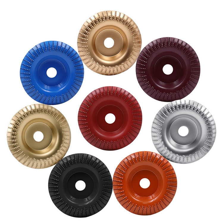 Woodworking Sanding Plastic Stab Discs Hard Round Grinding Wheels For Angle Grinders, Specification: 98mm Silver Plane - Abrasive Tools & Accessories by PMC TechLife | Online Shopping South Africa | PMC TechLife