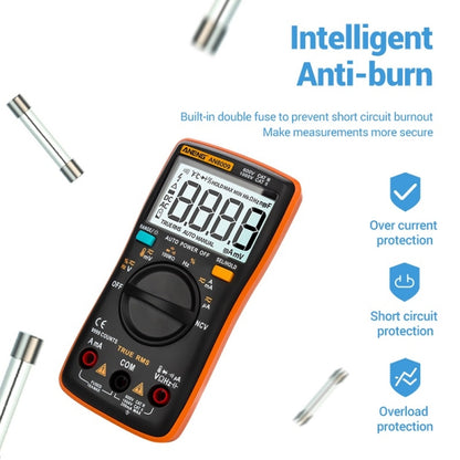 ANENG AN8009 NVC Digital Display Multimeter, Specification: Standard(Blue) - Current & Voltage Tester by ANENG | Online Shopping South Africa | PMC Jewellery | Buy Now Pay Later Mobicred