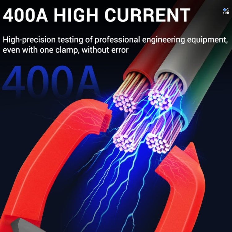 ANENG Intelligent Digital Backlit Clamp-On High-Precision Multimeter, Specification: ST183 6000-counts - Digital Multimeter by ANENG | Online Shopping South Africa | PMC TechLife | Buy Now Pay Later Mobicred