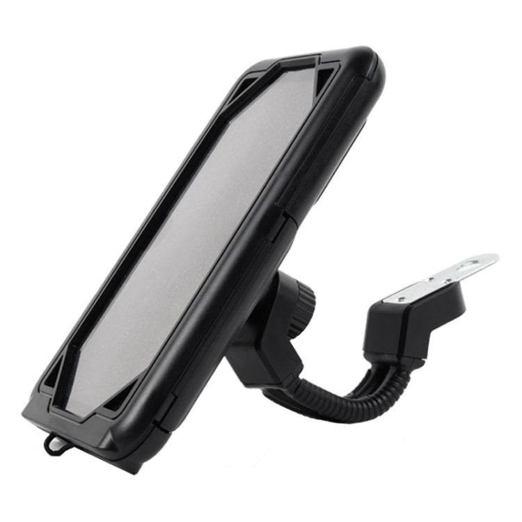 Motorcycle Bicycle Waterproof Mobile Phone Holder, Style: Rearview Mirror (7 inch) - Holders by PMC Jewellery | Online Shopping South Africa | PMC Jewellery