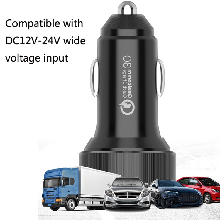 QIAKEY TM313 Dual Port Fast Charge Car Charger - free shipping - PMC TechLife - Order now!