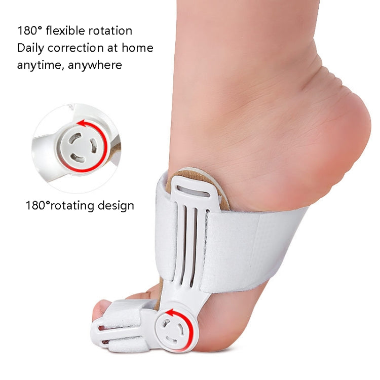 1 Pair Children Day And Night Toe Separator Foot Orthosis(White) - Corrector by PMC Jewellery | Online Shopping South Africa | PMC Jewellery