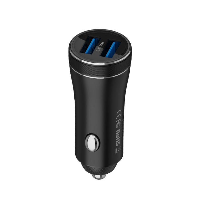 QIAKEY BK913 Dual Ports Fast Charge Car Charger - Car Charger by QIAKEY | Online Shopping South Africa | PMC Jewellery