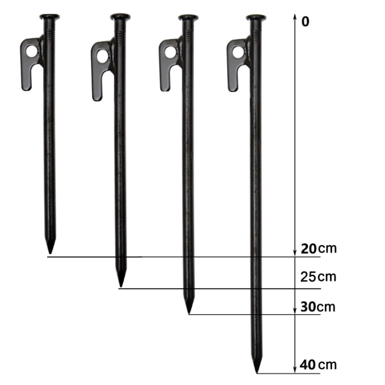 8 PCS 40cm Outdoor Camping Windproof Fixed Canopy Ground Nails - Tents & Accessories by PMC TechLife | Online Shopping South Africa | PMC TechLife