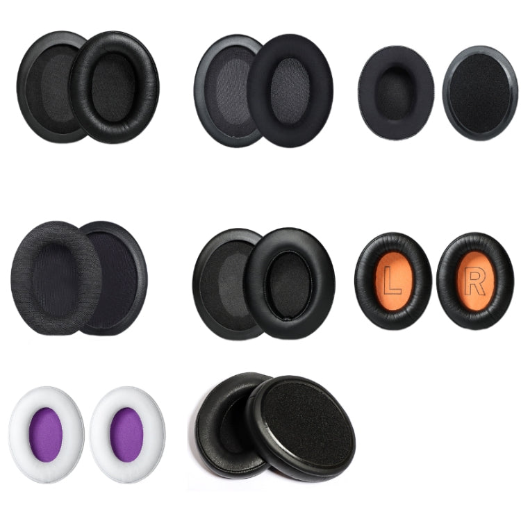 1 Pair Headset Earmuffs For Kingston HyperX Cloud II / Silver / Alpha / Flight / Stinger, Colour: Black Lambskin - Earmuff & Pad by PMC TechLife | Online Shopping South Africa | PMC TechLife