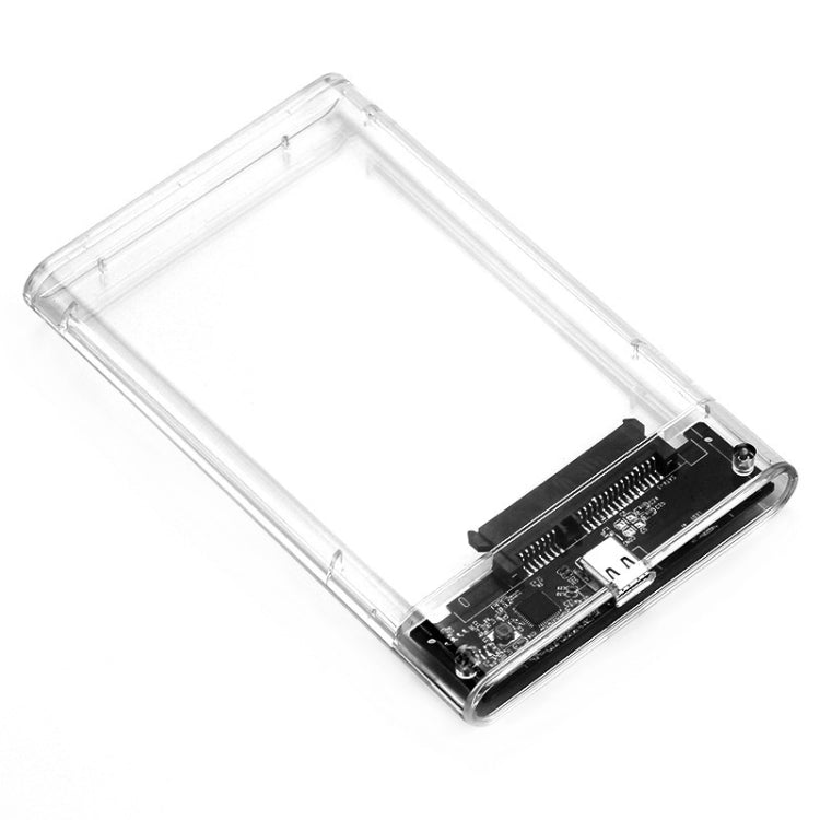 TU31 2.5 Inch USB3.1 TYPE-C Interface Hard Disk Transparent Protective Shell - HDD Enclosure by PMC TechLife | Online Shopping South Africa | PMC TechLife