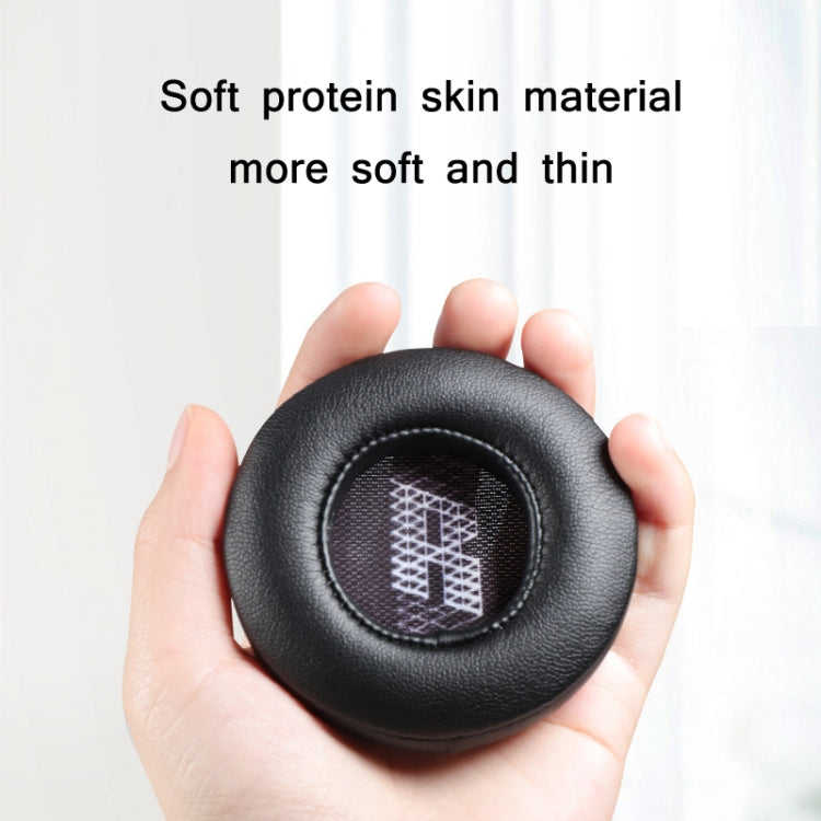 1 Pair Protein Skin Sponge Earphone Cover For JBL E45BT/E35/E45(A-Red) - Earmuff & Pad by PMC TechLife | Online Shopping South Africa | PMC TechLife