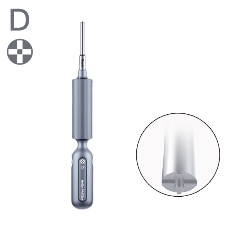 Qianli Super Tactile Grip-Type Precision Silent Dual-Bearing Screwdriver, Series: Type  D Pinhead Philips - Screwdriver by Qianli | Online Shopping South Africa | PMC Jewellery | Buy Now Pay Later Mobicred