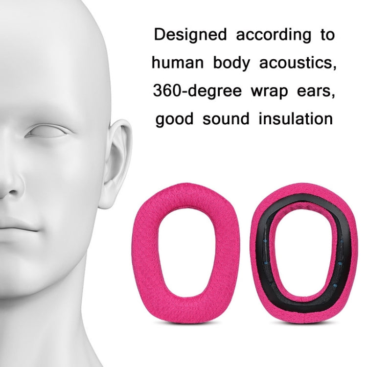 2pcs Sponge Earmuff Headrest Pad For Logitech G435, Color: Purple Headbeam - free shipping - PMC TechLife - Order now!