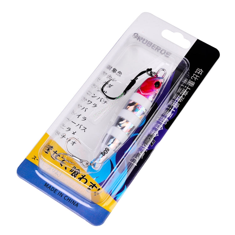 3 PCS PROBEROS LF103 Simulation Metal Sea Fishing Bait, Specification: 10g(H With Hook) - Fishing Lures by PROBEROS | Online Shopping South Africa | PMC TechLife