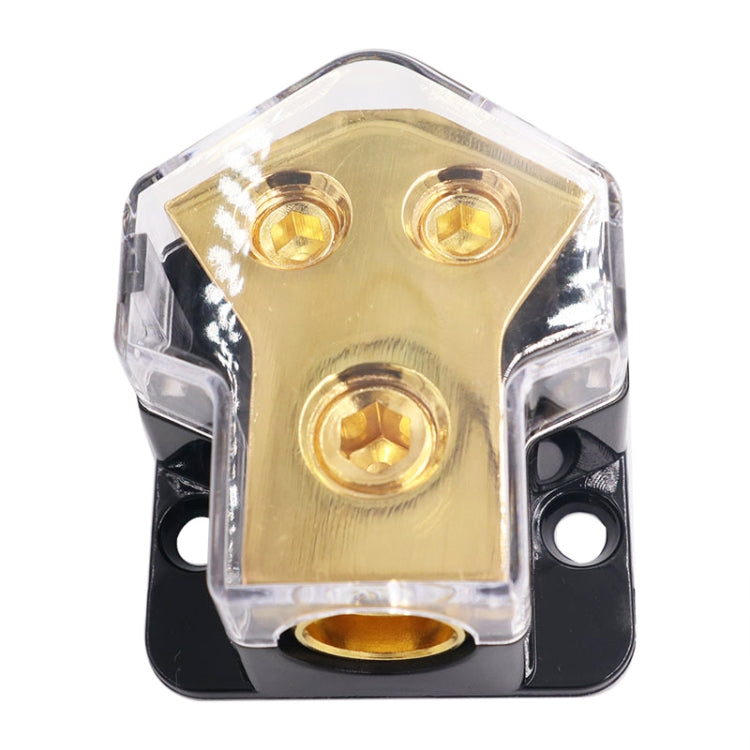 DB31 Car Audio Amplifier Modified Insurance 1 Point 2 Splitter, Specification: Zinc Alloy - Car Amplifiers by PMC TechLife | Online Shopping South Africa | PMC TechLife