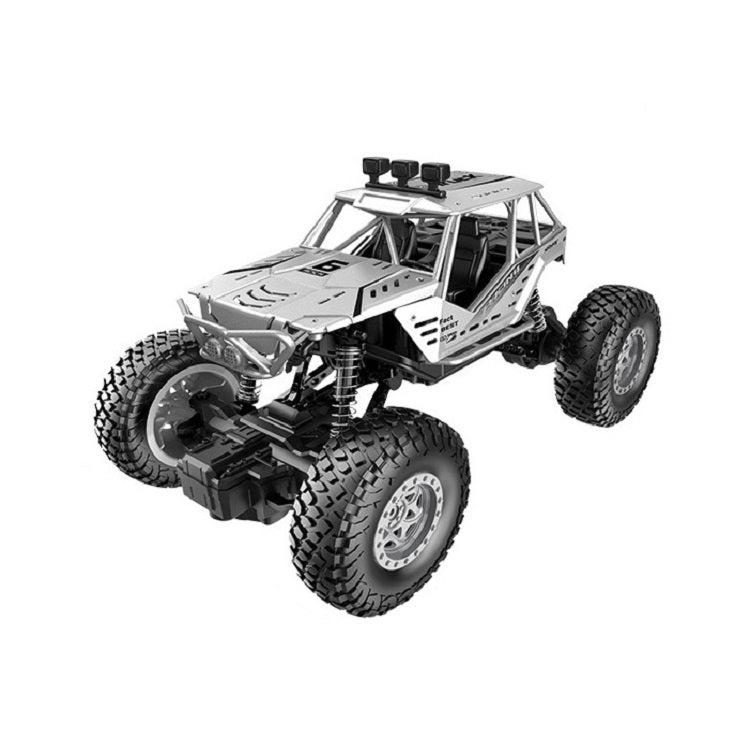 JZRC Alloy Remote Control Off-Road Vehicle Charging Remote Control Car Toy For Children Medium Alloy Silver - RC Cars by JZRC | Online Shopping South Africa | PMC Jewellery