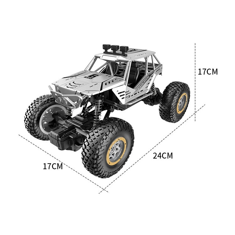 JZRC Alloy Remote Control Off-Road Vehicle Charging Remote Control Car Toy For Children Large Alloy Black - RC Cars by JZRC | Online Shopping South Africa | PMC Jewellery