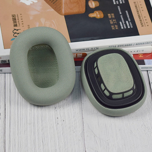 2 PCS Foam Earpads Earmuffs For AirPods Max(Protein Skin Green) - Earmuff & Pad by PMC Jewellery | Online Shopping South Africa | PMC Jewellery