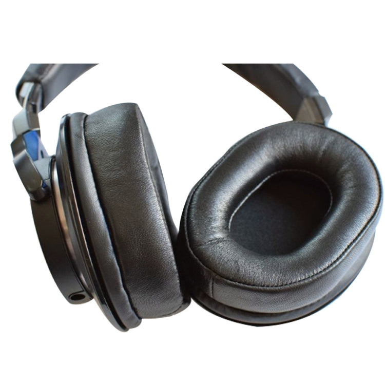 1 Pair Headset Earmuffs For Audio-Technica ATH-M50X/M30X/M40X/M20X, Spec: Black-Thick Sheepskin - Earmuff & Pad by PMC Jewellery | Online Shopping South Africa | PMC Jewellery