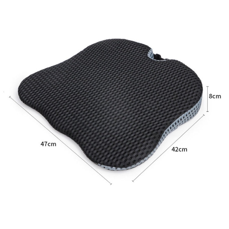 Thickened Breathable Memory Foam Car Seat Cushion(QFC047 Gray) - Seat Accessories by PMC Jewellery | Online Shopping South Africa | PMC Jewellery