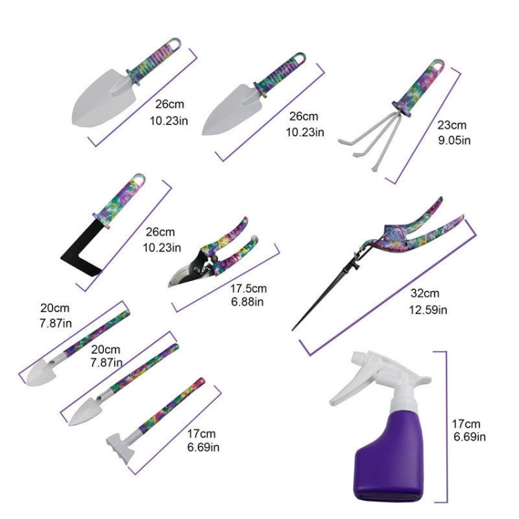 YL025 Potted Gardening Tool Set, Specification: 10 PCS / Set (Green) - Garden Hand Tools by PMC TechLife | Online Shopping South Africa | PMC TechLife