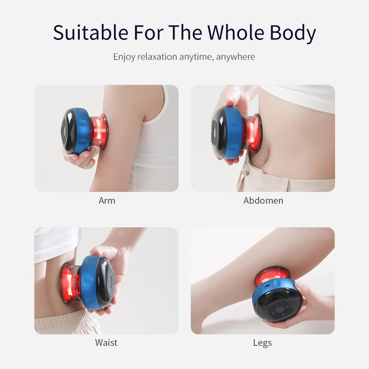 6-speed Charging Electric Cupping Massage Device(Red Wine) - Cupping & Moxibustion by PMC TechLife | Online Shopping South Africa | PMC TechLife