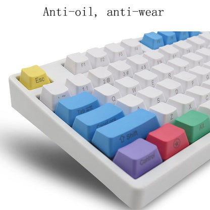 Mechanical Keyboard Laser PBT Keycap Light Gray Side Words - Other by PMC Jewellery | Online Shopping South Africa | PMC Jewellery