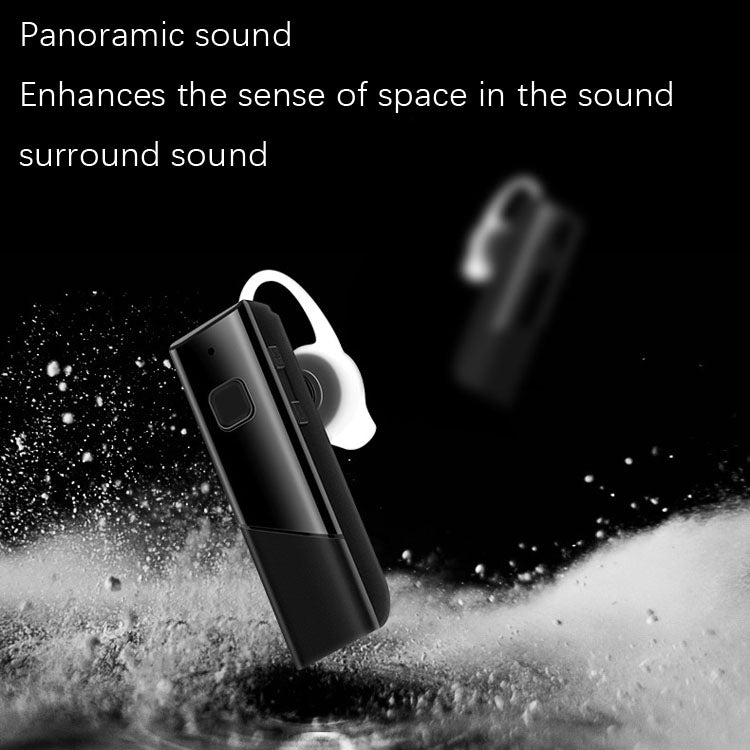 Single Ear 4.2 Bluetooth Headset Stereo HIFI Sports Wireless Bluetooth Headset(A2 White) - Bluetooth Earphone by PMC Jewellery | Online Shopping South Africa | PMC Jewellery