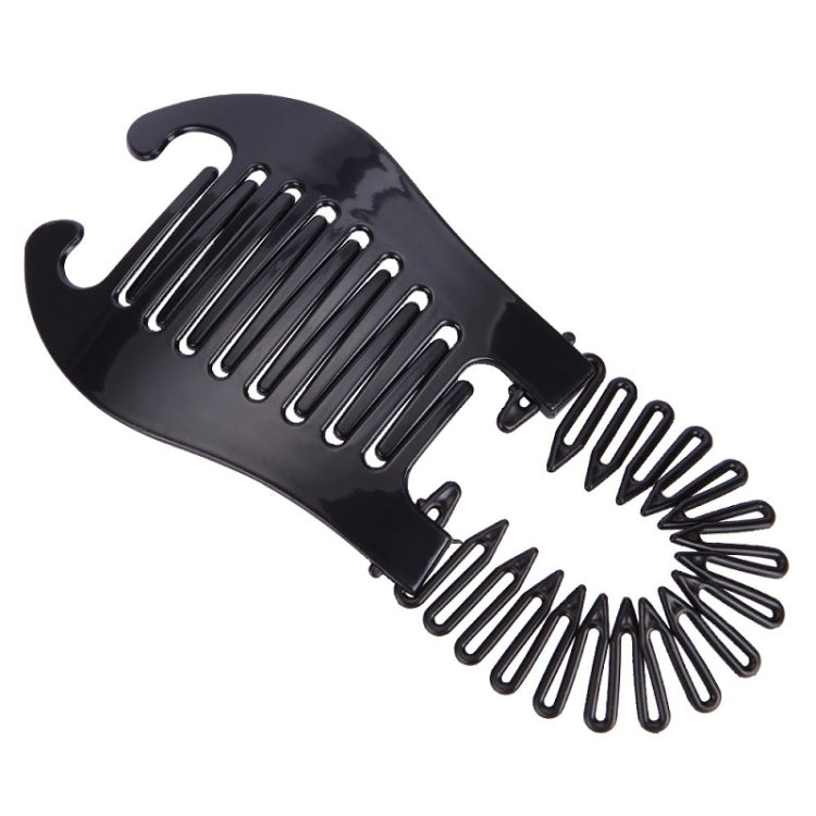 5 PCS Hairdressing Plastic Banana Hair Clip(Black) - Head Bands by PMC Jewellery | Online Shopping South Africa | PMC Jewellery