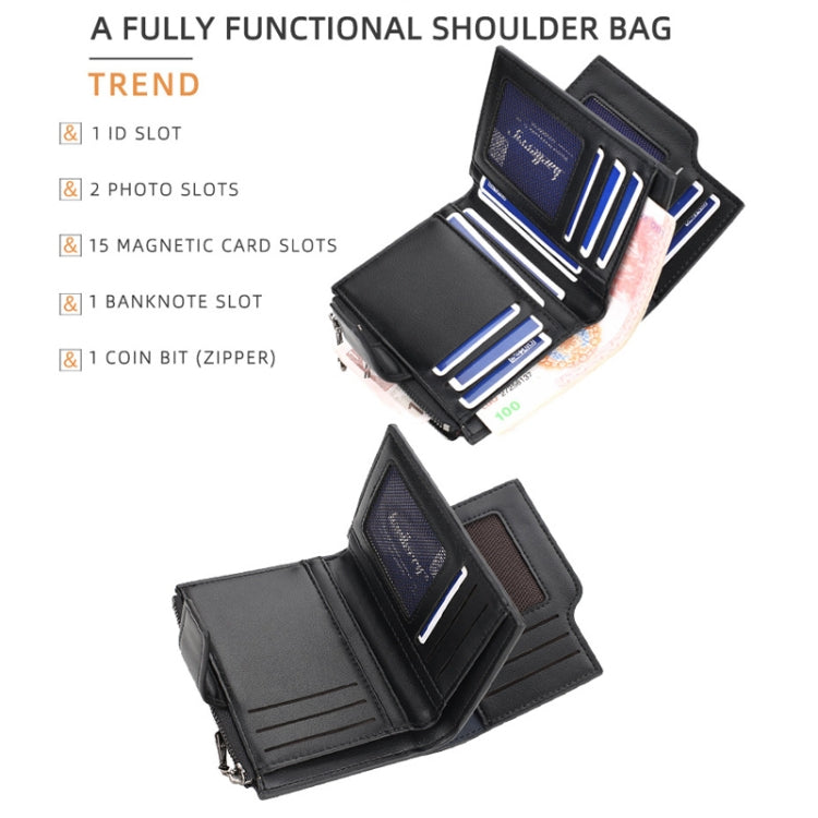 Baellerry N5013 Ladies Cropped Wallet Multi-Card Slot Zipper Buckle Coin Purse(Pink) - free shipping - PMC TechLife - Order now!