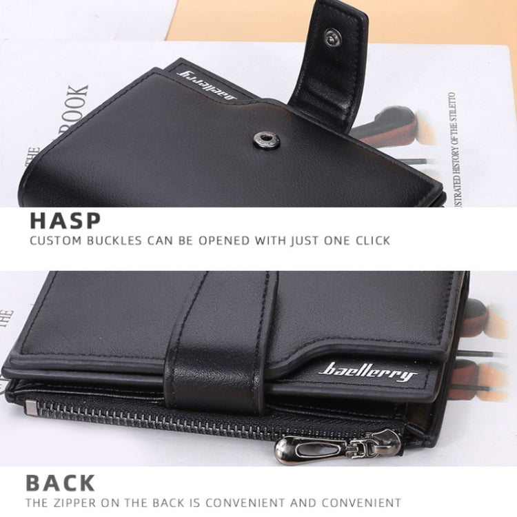 Baellerry N5013 Ladies Cropped Wallet Multi-Card Slot Zipper Buckle Coin Purse(Pink) - free shipping - PMC TechLife - Order now!