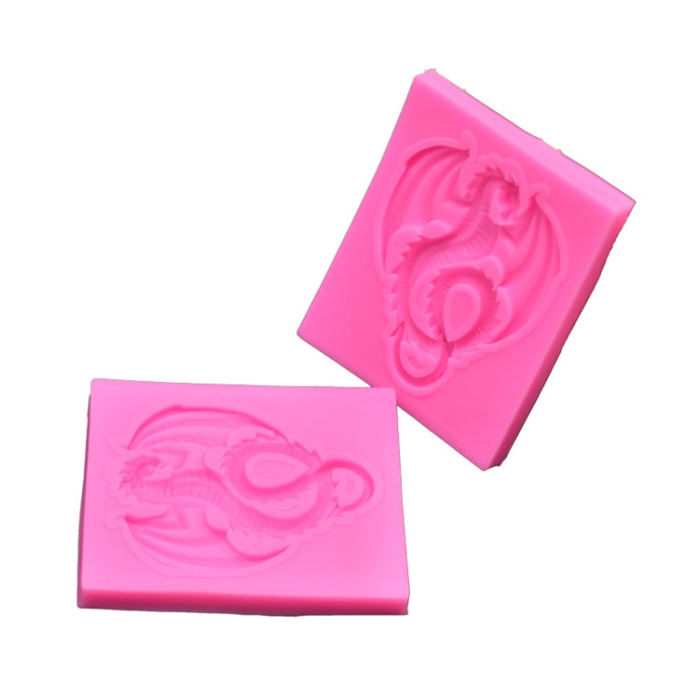 2 PCS Pterodactyl Chocolate Cake Clay Decoration DIY Silicone Mold(Large Pink) - Arts & Crafts by PMC Jewellery | Online Shopping South Africa | PMC Jewellery