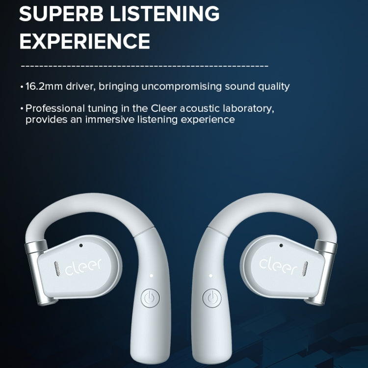 Cleer Call Noise Cancelling Music Gaming Swivel Over-Ear Wireless Bluetooth Earphones(Blue) - free shipping - PMC TechLife - Order now!