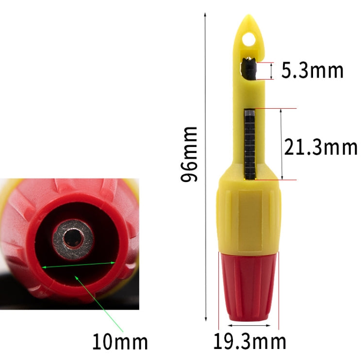 2 PCS Automotive Circuit Repair Tool Free Line Punch Device(Red+Black) - Electronic Test by PMC Jewellery | Online Shopping South Africa | PMC Jewellery