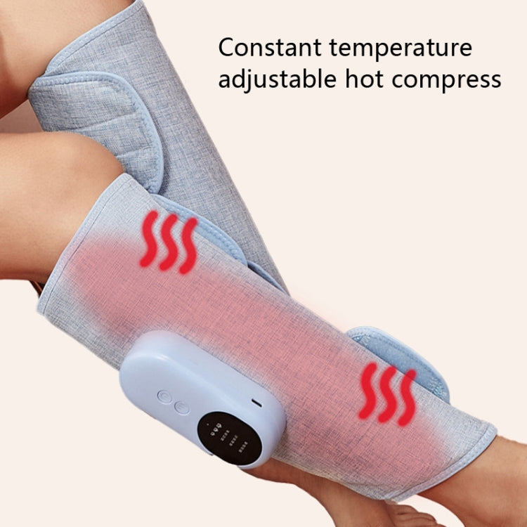 Home Constant Temperature Wireless Leg Massage, Style: Blue Double Hot Compress+Air Pressure - Massage & Relaxation by PMC Jewellery | Online Shopping South Africa | PMC Jewellery