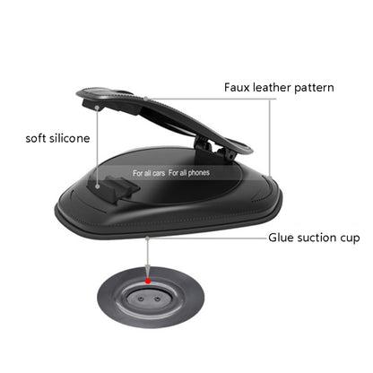 Compartment Suction Cup Instrument Table Universal Car Mobile Phone Bracket - Car Holders by PMC Jewellery | Online Shopping South Africa | PMC Jewellery