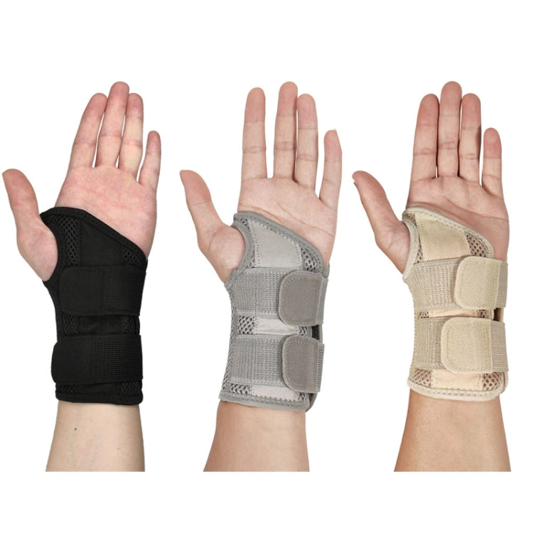 Mouse Tendon Sheath Compression Support Breathable Wrist Guard, Specification: Right Hand L / XL(Silver Gray) - Sports Safety by PMC Jewellery | Online Shopping South Africa | PMC Jewellery