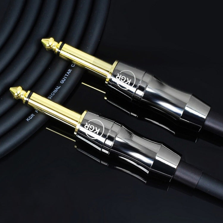 KGR Guitar Cable Keyboard Drum Audio Cable, Specification: 10m(Double Elbow Jack) - Instrument Audio Cables by KGR | Online Shopping South Africa | PMC TechLife | Buy Now Pay Later Mobicred