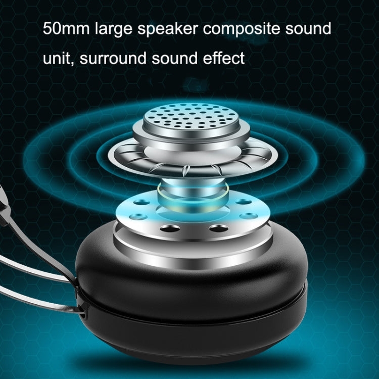 LANGTU M8 Computer Phone Game Wired Headset With Microphone, Cable Length: 1.5m(Black) - free shipping - PMC TechLife - Order now!