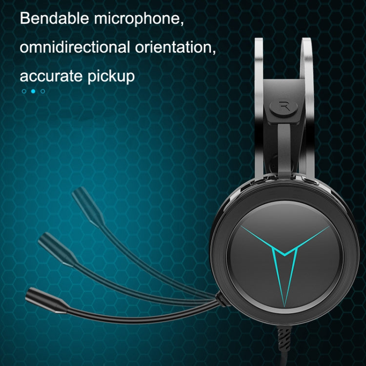 LANGTU M8 Computer Phone Game Wired Headset With Microphone, Cable Length: 1.5m(Black) - free shipping - PMC TechLife - Order now!