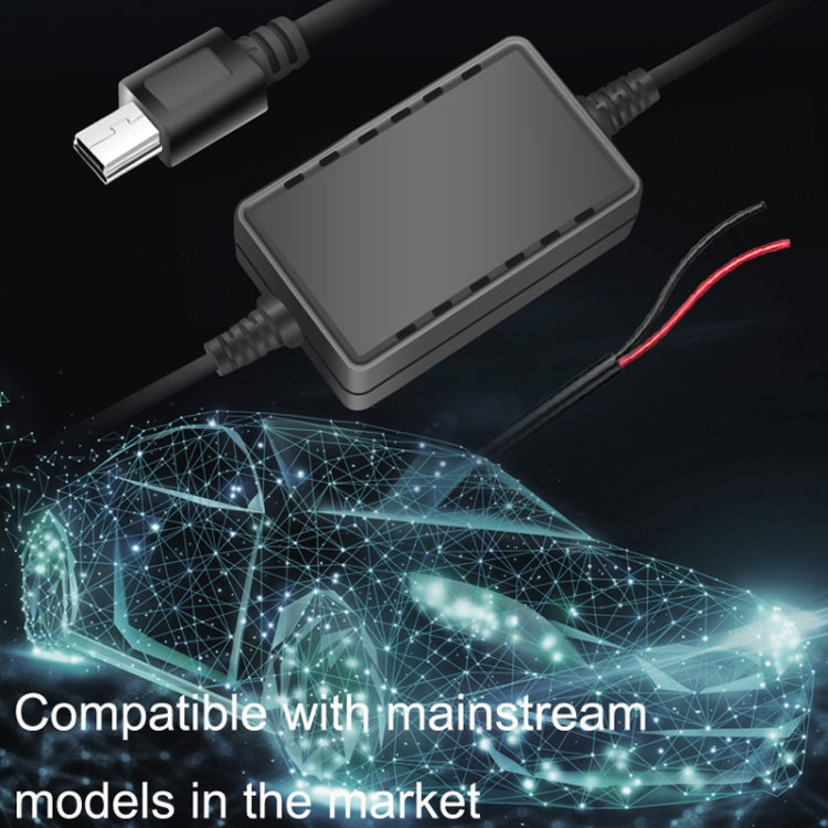 2 PCS USB Car Charge 12V To 5V Navigation Instrument Reduction Line(Android Straight Head) - DIY Modified Charger by PMC Jewellery | Online Shopping South Africa | PMC Jewellery