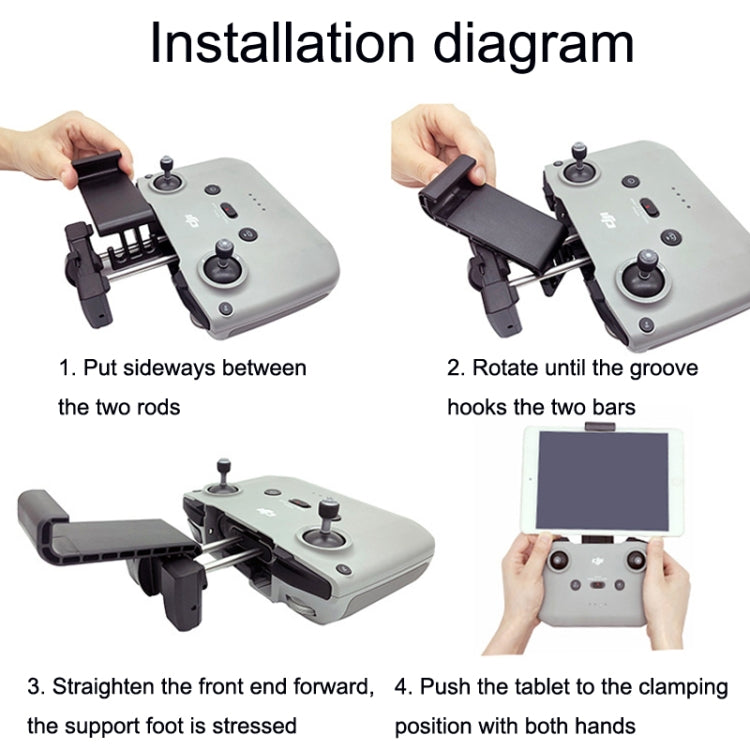 Remote Control Tablet Extension Bracket For DJI Mavic 3 / Air 2 / Air 2S / Mini 2, Style: Small - Holder Series by PMC TechLife | Online Shopping South Africa | PMC TechLife