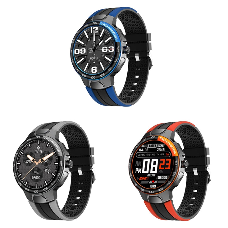 Wearkey E15 1.28 Inch Smart Heart Rate Monitoring Touch Screen Watch(Blue) - Smart Watches by Wearkey | Online Shopping South Africa | PMC Jewellery | Buy Now Pay Later Mobicred