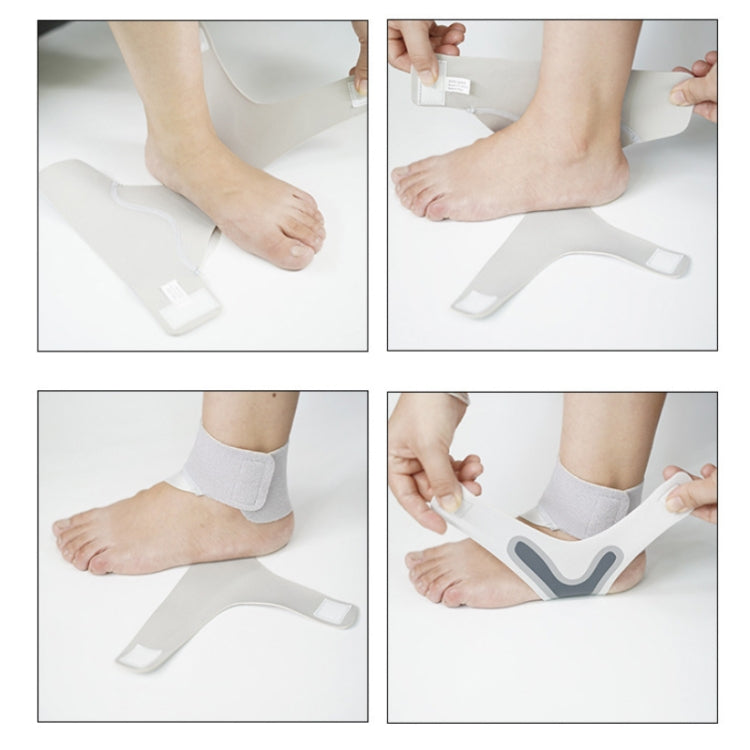 Thin Breathable Compression Ankle Sprain Fixation Strap, Size: Left Foot (M) - Corrector by PMC Jewellery | Online Shopping South Africa | PMC Jewellery