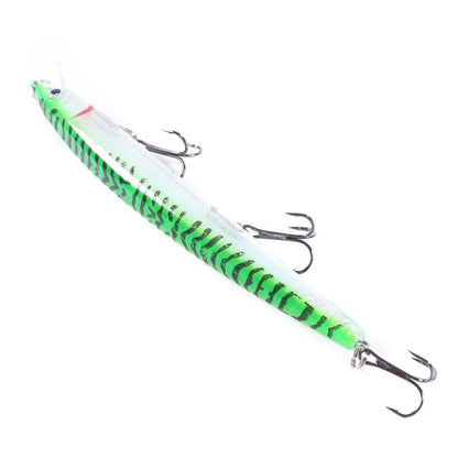 4 PCS HENGJIA MI130 13.5cm 15.5g Far Throwing Floating Water Laser Bait(2) - Fishing Lures by HENGJIA | Online Shopping South Africa | PMC Jewellery