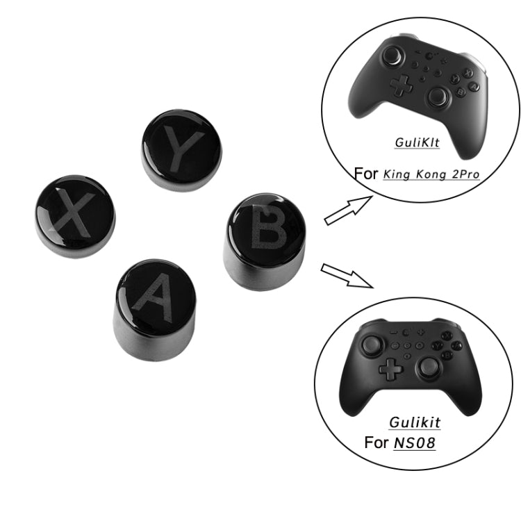 Gulikit NS32 For King Kong 2Pro / NS08 / NS09 Gamepad Controller A B X Y Keycaps - Cases by PMC Jewellery | Online Shopping South Africa | PMC Jewellery