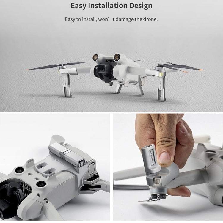 PGYTECH  For DJI Mini 3 Pro Raised Landing Gear ,Can Increase 25mm - Holder Series by PGYTECH | Online Shopping South Africa | PMC Jewellery